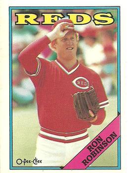 1988 O-Pee-Chee Baseball Cards 342     Ron Robinson